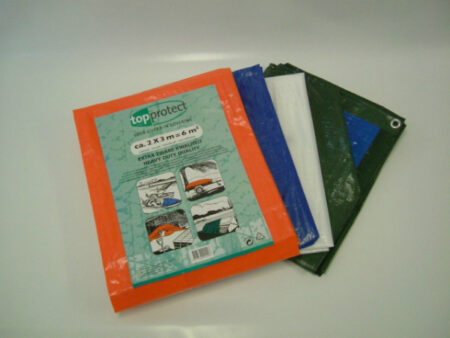 Dekkleed 150gr. 4 x 6 mtr. blauw