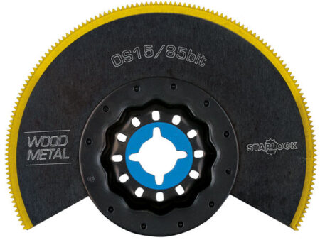 Oscilerend BIM-TiN segmentzaag OS15/85
