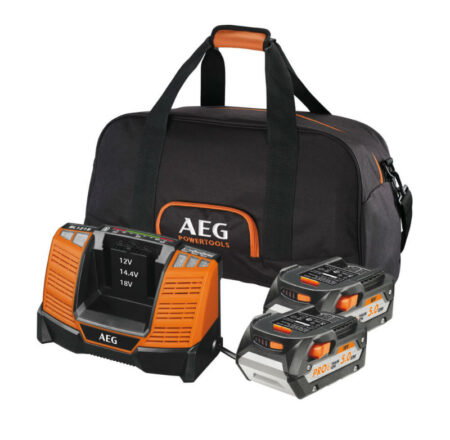 AEG accu LL1850BL set 18V 2 x 5.0Ah en