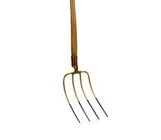 Mestvork 4 tands met dul inclusief 85cm