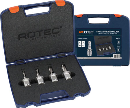 HSS 4-dlg Volboren (6-8-10-12mm)