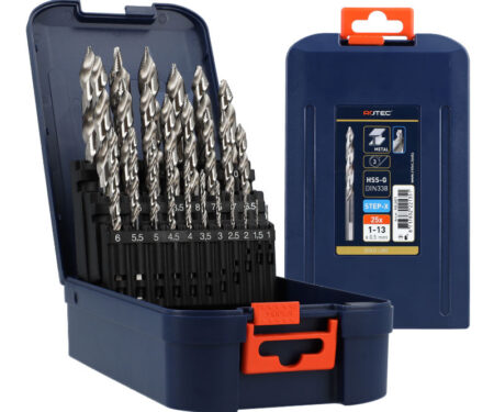STEP-X gold line HSS set 25Dlg 1-13mm