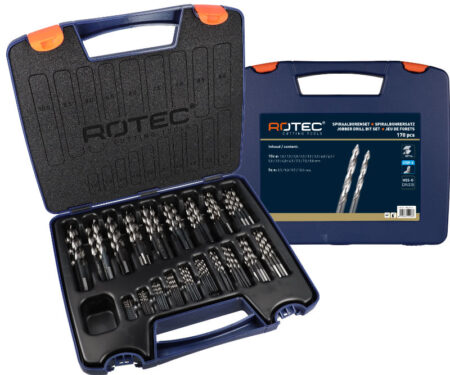 STEP-X gold line HSS set 170Dlg 1-10mm