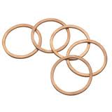 Roodkoperen ring DIN7603A 1,5 16x20mm.