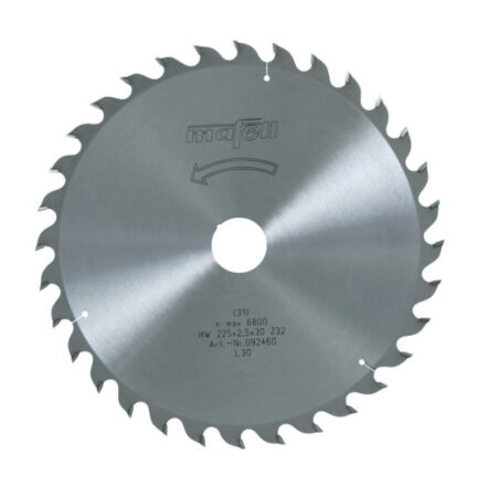 Mafell zaagblad HM 225x 1.8/2.5 x 30mm