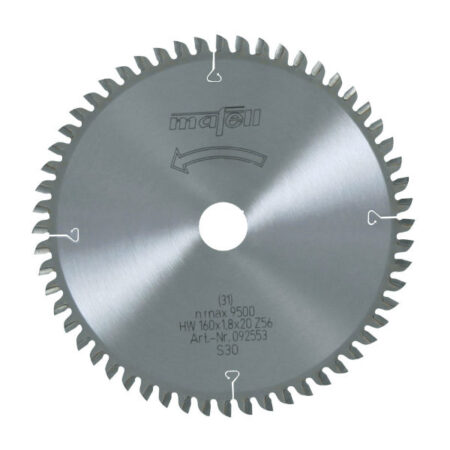 Mafell zaagblad HM 160x1.2/1.8x20 Z24 WZ