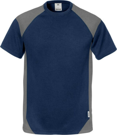 Fristads T-Shirt blauw/grijs 7046 THV