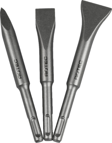 Beitel set 3 dlg. 140 lang punt + plat