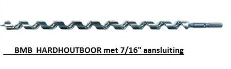 Slangenboor BMB AZOBE 6-knt 16x385/460