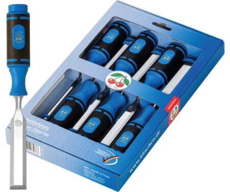 Kirschen steekbeitel set kunststofhecht