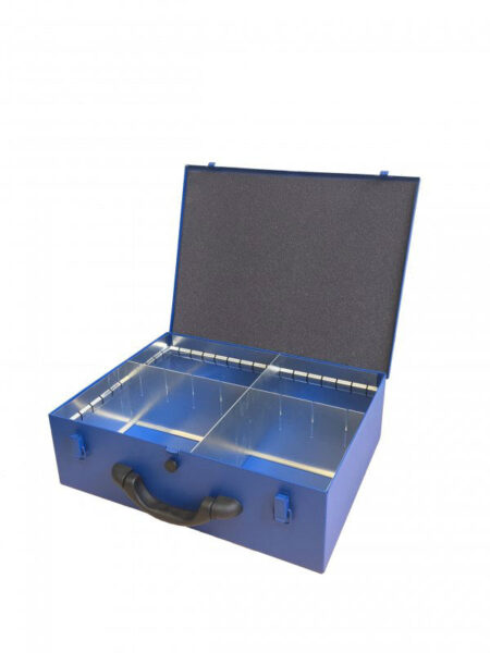 Aluminium inzet tbv koffer 130 mm