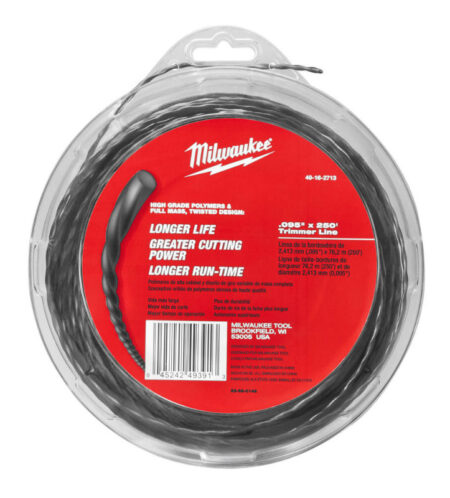 Milwaukee snijdraad 2,4mm x 76Mtr tbv