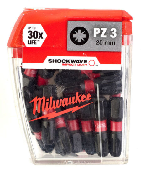 Milwaukee bits Pzd 3x25mm (25stk)