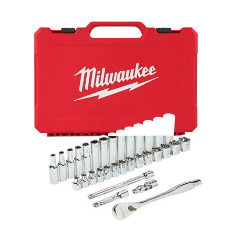 Milwaukee doppenset (32 dlg) 3/8"
