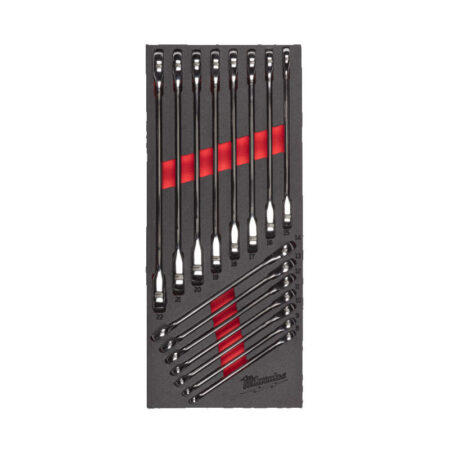 Milwaukee 15-dlg ratel ring-steeksleutel