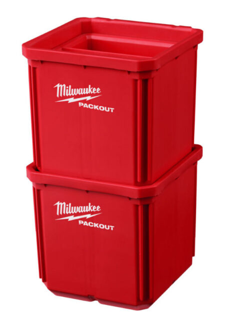 Milwaukee PackOut 10x10cm bakjes (vpe-2)