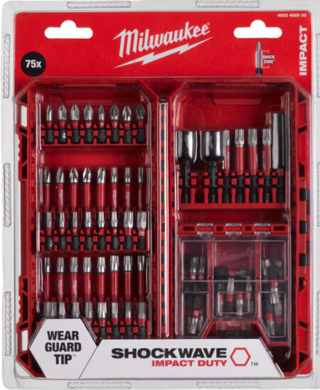 Milwaukee shockwave bitset 75dlg PO