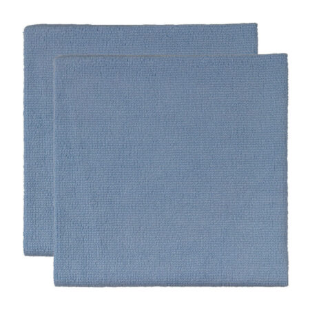 Microfiber blauw doeken 40x40cm (vpe-2)