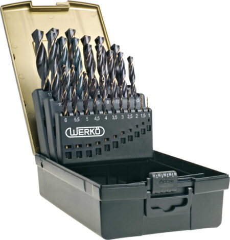 HSS precisie borencassette 1-13 25 dlg.