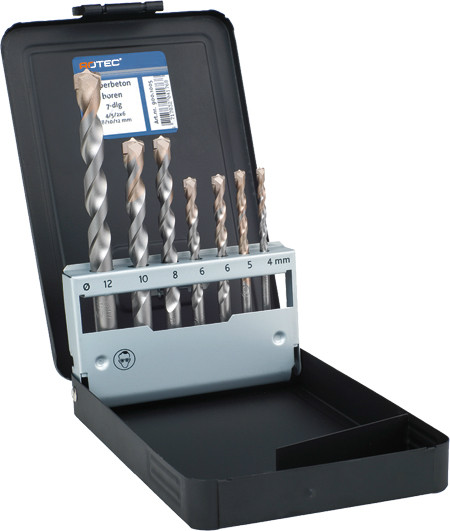 Super betonboren cassette 7 dlg.