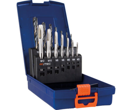 14 dlg. machinetap+precisieboren M3 -M12