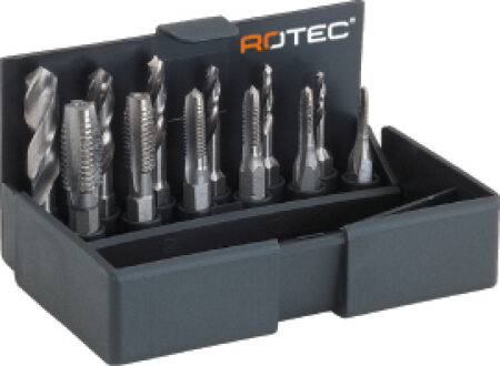 HSS-G tap bits en boorbits 12dlg. M3-M10