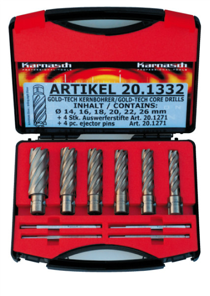 10 dlg. cassette kernboor Gold-line 55mm