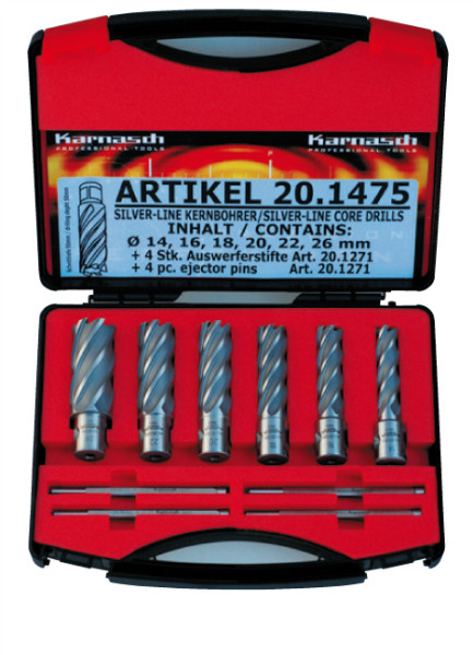 10 dlg. cassette kernboren HSSXE