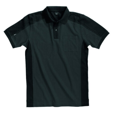 FHB polo shirt antraciet-zwart mt.S