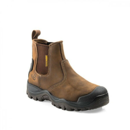 BSH006 instap werkschoen bruin Mt. 41