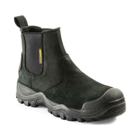 BSH006 instap werkschoen zwart Mt. 43