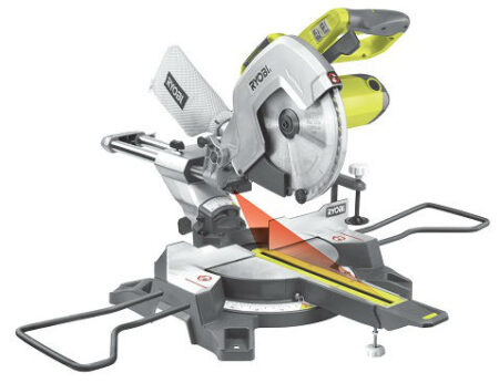 Afkort verstekzaagmachines 230V Ryobi krachtig precies zagen bmbshop.ditistest.nl