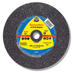 Doorslijp INOX 150x2,5x22,2 A24N Supra