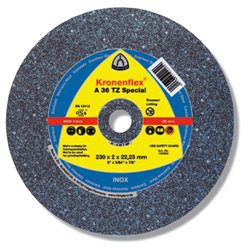 Doorslijp INOX A36TZ 230x2x22,2