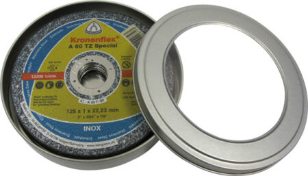 Doorslijp metaal 115x1x22 A60TZ vlak