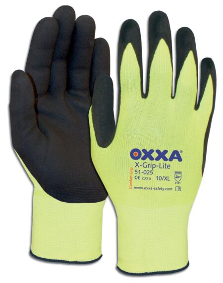 Oxxa handschoen X-grip lite 51-025 Mt.9