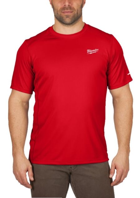 Milwaukee WWSS KM T-shirt rood Mt.L