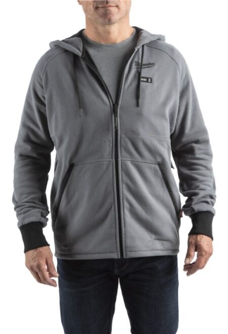 Milwaukee M12HH-0 hoodie grijs Mt.L