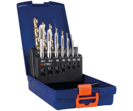 14 dlg. machinetap+Cobaltboren M3-M12