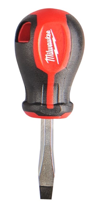 Milwaukee SL 0.4x2x65 Stubby schroeven