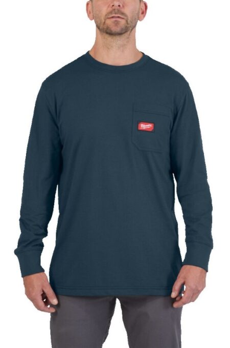 Milwaukee WTLS T-shirt LM blauw Mt.S