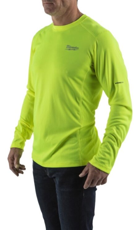 Milwaukee WWLS T-shirt LM geel Mt.S