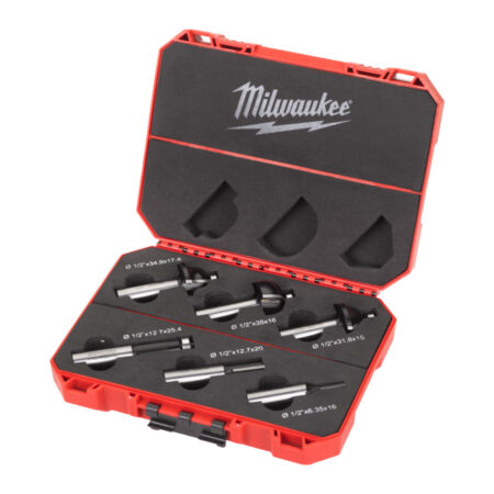 Milwaukee HM houtfrezen-set 6-dlg.