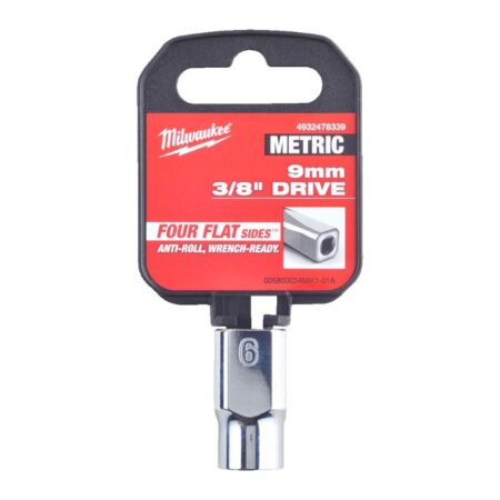 3/8" dop metrisch 9mm