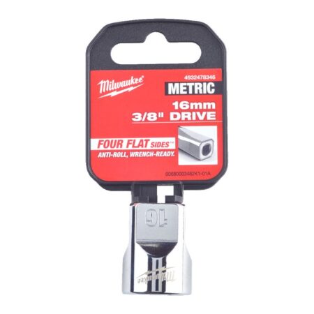 3/8" dop metrisch 16mm