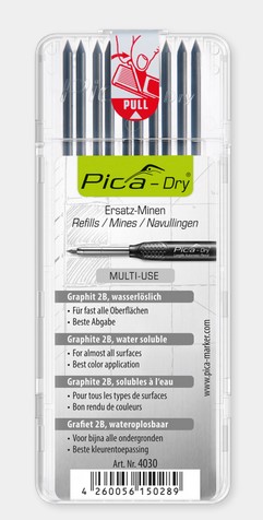 Pica Dry Marker navulling graphite vpe10