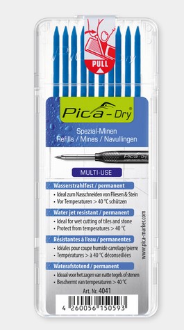 Pica Dry Marker navulling blauw vpe10