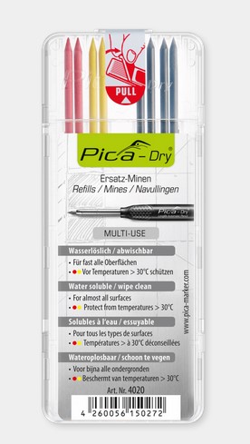 Pica Dry Marker navulling mix vpe8