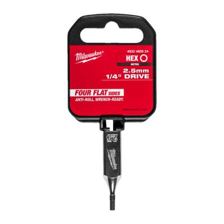 1/4" dop Hex (inbus) 2,5mm