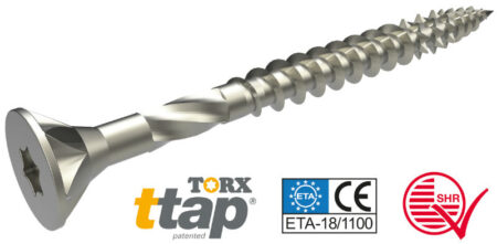 Schroef TX Deel/PK/VZ 10x100 mm